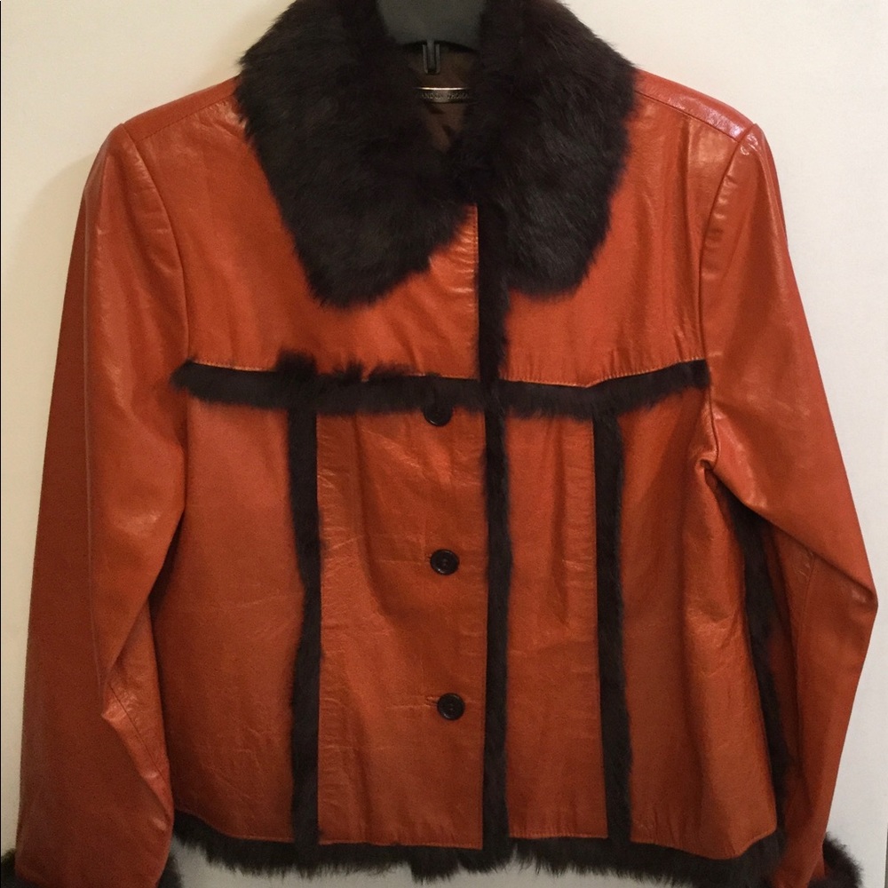 Leather jacket Brandon Thomas